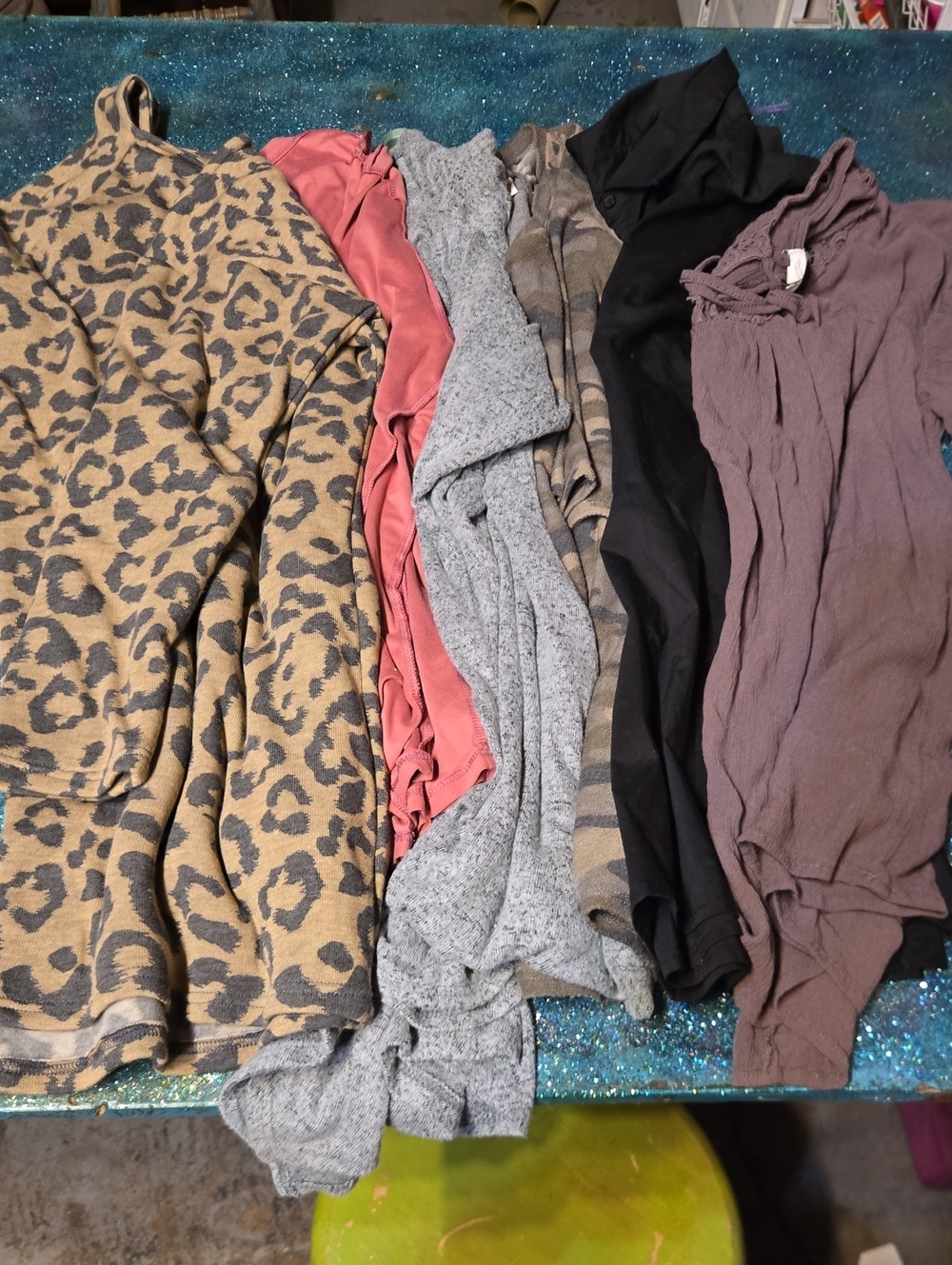 Women’s Leopard Print and Solid Knit Sweaters - Assorted Colors